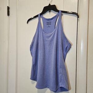 Patagonia periwinkle trail tank racer back tank top